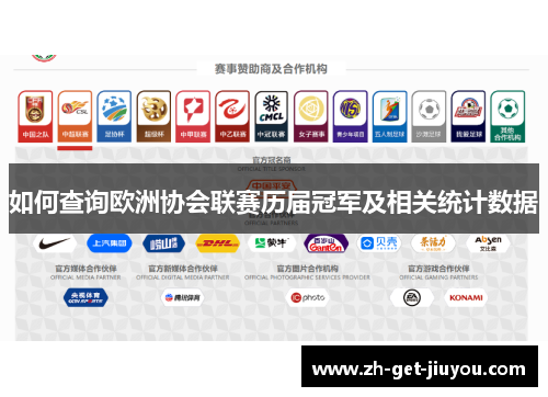 如何查询欧洲协会联赛历届冠军及相关统计数据